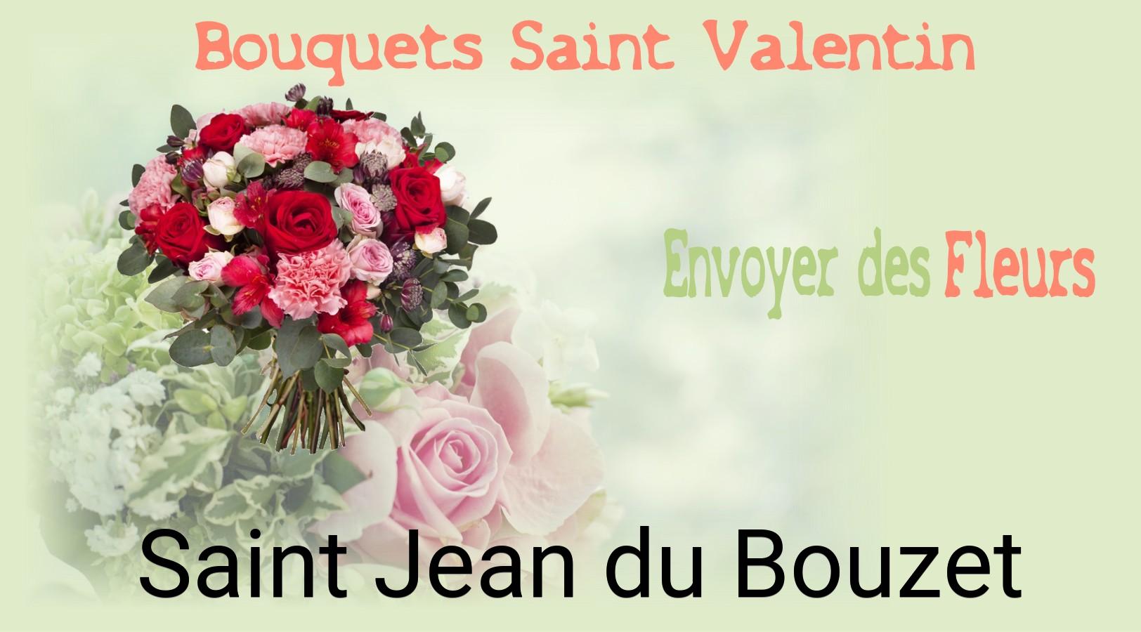 Roses de Saint-Valentin livrées à Saint-Jean-du-Bouzet